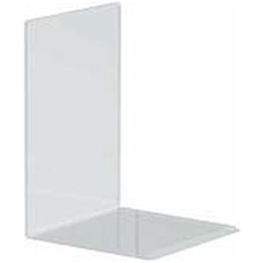 Buchstütze MAUL, 2 St., 120 mm, glasklar