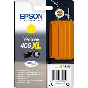 Inktcartridge Epson 405XL, 1.100 pagina's, OEM C13T05H44010, geel
