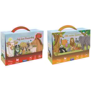 Beschäftigungsbuch TRÖTSCH Set 2, Zoo & Bauernhof, sortiert