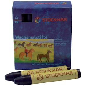 Wachsfarbstifte STOCKMAR, blauviolett, 12 Stück