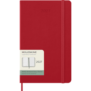 Moleskine Classic Hard 12M Week Note Large Röd 2027