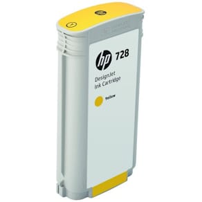 Blekk HP 728 F9J65A 130ml gul