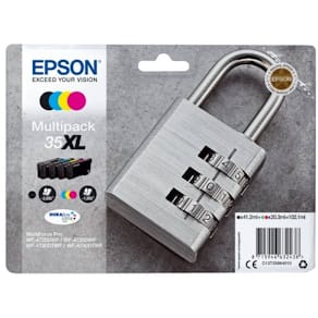 Tintenpatronen Epson Nr. 35XL, sw, c, m, y (Multipack)