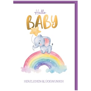 Grußkarte Freudiges Ereignis