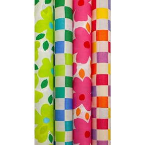 Geschenkpapierrolle BY NATURE Candy, 2 m x 70 cm, sortiert