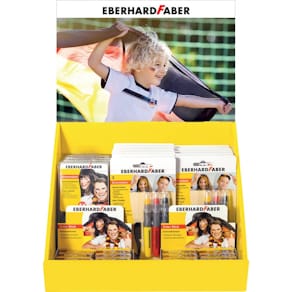 Thekendisplay Eberhard Faber 77 ST Fußball