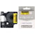 Tape Rillprint compatible D1, voor Dymo 40918, 9 mm, zwart op ge