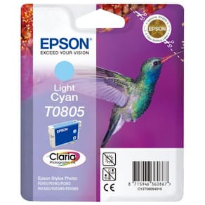 Bläckpatron EPSON C13T08054011 ljucyan