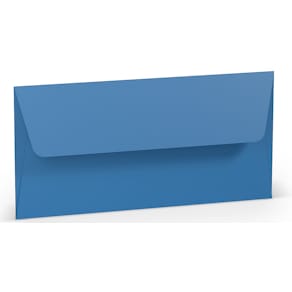 Briefumschlag Rössler Paperado, DL, SF, stahlblau