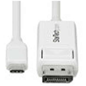 StarTech.com 6.6ft (2m) USB C to DisplayPort 1.2 Cable,