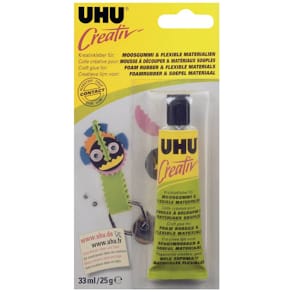 Spezialklebstoff UHU Creativ Moosgummi & flexible Materialien