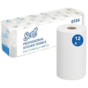 Küchenrolle Scott Comfort, 2-lagig, 6 x 2 Rollen, weiß