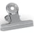 Papierklem Maul Bulldogclip, 50 mm, verchroomd, blister 10 stuks