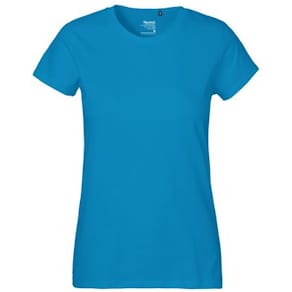 T-shirt NEUTRAL O80001 dam blå 2XL