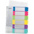 Index Leitz WOW, printbaar, 6 tabs