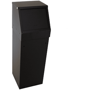 Avfallstunna Ivar 60 liter, svart – Vipp