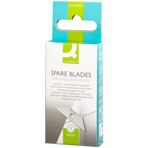 Cutter-Ersatzklingen Q-Connect, trapezförmig, 18 mm