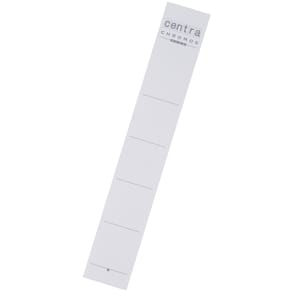 Rückenschild Centra, weiß