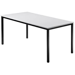 Besprechungstisch Hammerbacher DQ16, 160 x 80 cm, grau