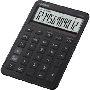 Tischrechner Casio, schwarz