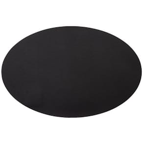 Bordbrikke West PVC 43,5x28cm oval sort