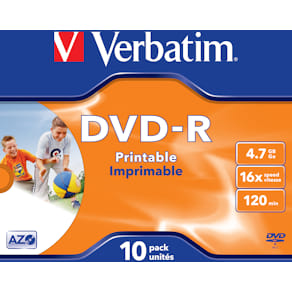 DVD-R 16x 4,7GB Printable (10)