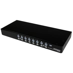 StarTech.com 16 Port 1U Rackmount USB KVM Switch with OSD
