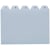 Leitregister, A6 quer, grau