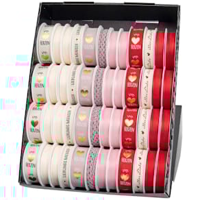 Zierbandpräsenter GOLDINA Hochzeit, 48-tlg., sortiert