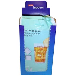 Isterningposer 180x340 mm, 20 µm, fødevaregodkendt, 240 stk