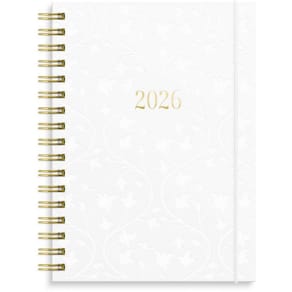 Ukekalender GRIEG Multi A6 2026 hvit