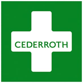 Pflasterspender Cederroth Medium, gefüllt, grün