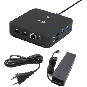 I-TEC USB-C DP Dual HDMI Docking Station, PD 100W + PSU 100W