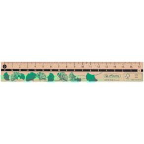 Lineal Herlitz GREENline, Holz, 17 cm