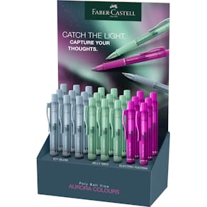 Kugelschreiber Faber-Castell Poly Ball View, sortiert