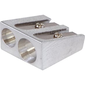 Potloodslijper OFFICE products, 2-gaats, metaal
