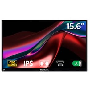 15.6" Portable Touchscreen Monitor 4K Ultra HD Metal Housing