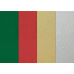 Packpapier Braun + Company, Weihnachten, Uni, 3x1 m, sortiert