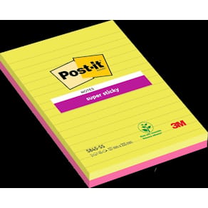 Notes POST-IT Super Sticky 125x200mm (2)