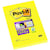 Post-It Supersticky Gul, linjerat, 102x152mm, 6st