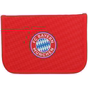 Schüleretui FC Bayern Logo, rot, 32-teilig