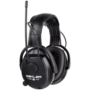 Hörselkåpa ZEKLER 412R Radio svart