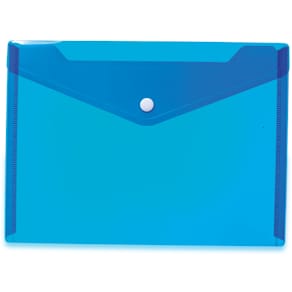 Brieftasche HERMA PP, DIN A5, transparent, dunkelblau