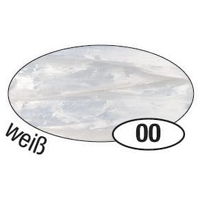 Bast Folia Raffia, glänzend, weiß