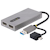 StarTech.com USB to Dual HDMI Adapter, USB A/C to 2x HDMI