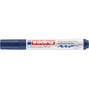 Marker edding Calligraphy, stahlblau