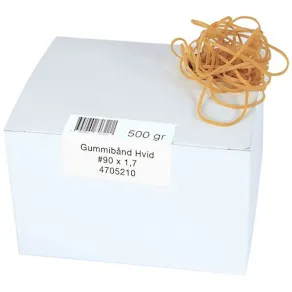 Gummiband 90x1,7mm nr19 500g 1389/fp