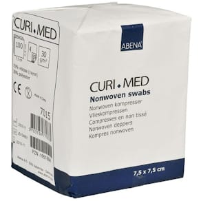 Kompress CURIMED NW 4l 7,5x7,5cm 100/fp