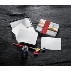 Postkarte Hahnemühle Aquarell, A6, weiß, 230 g/m², 30 Blatt