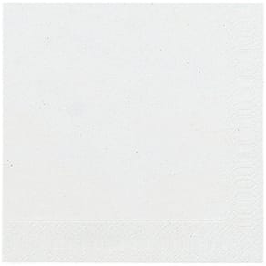 Servietten Duni, Zelltuch, weiß, 20 Stück